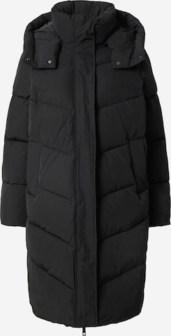 Manteau d’hiver Calvin Klein en noir : devant