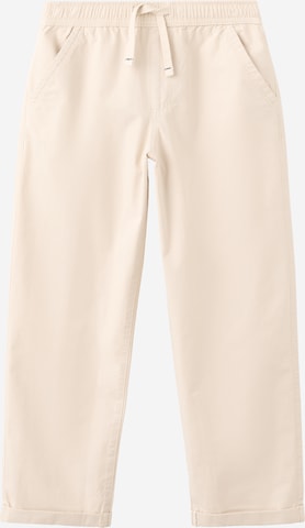 MANGO KIDS Regular Broek 'FRANKY' in Beige: voorkant