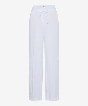 Loosefit Pantalon 'Farina' BRAX en blanc : devant