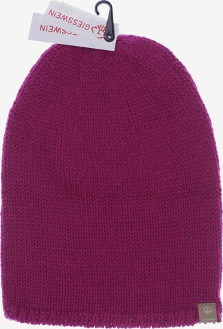 GIESSWEIN Hat & Cap in One size in Pink: front