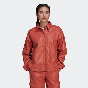 ADIDAS ORIGINALS Prehodna jakna | rdeča barva: sprednja stran