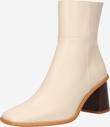 Alohas Ankle Boots 'West Vintage' in Beige: front