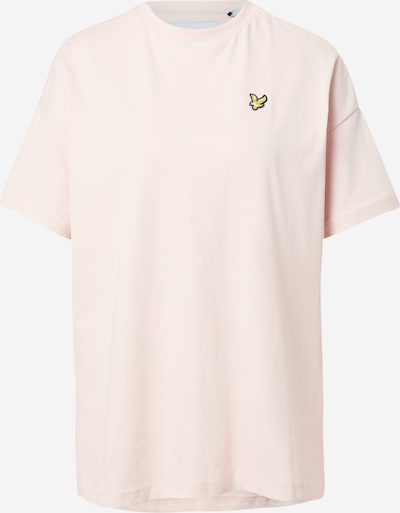 Lyle & Scott T-Shirt in gelb / puder / schwarz, Produktansicht