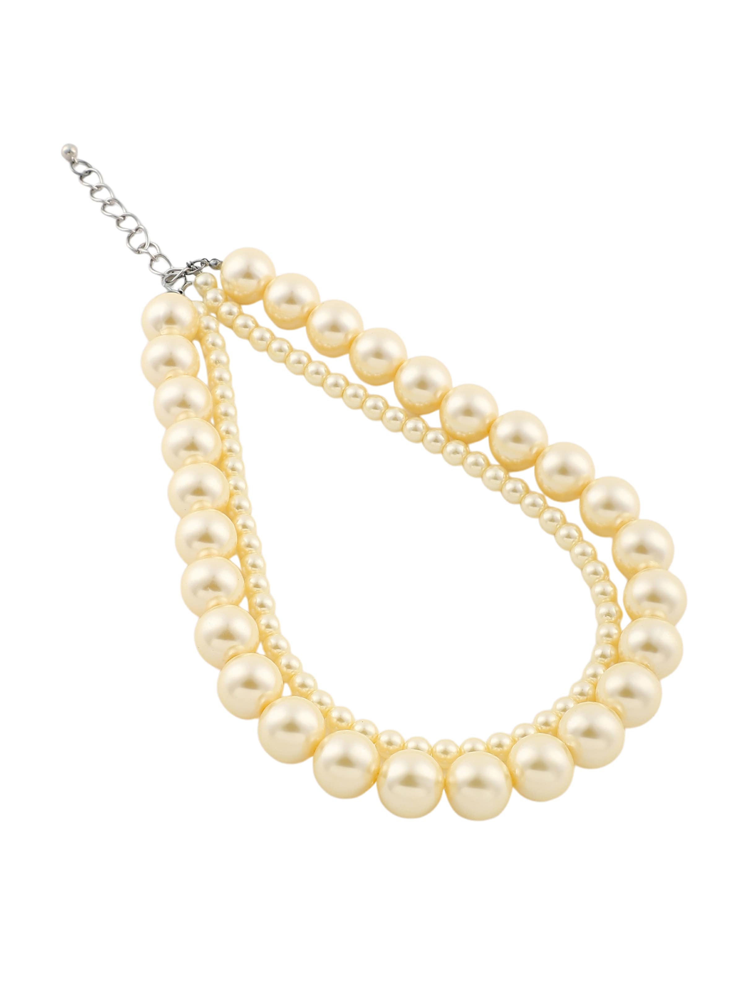 Lanțuri 'Stacia' de la SOHI pe alb: față