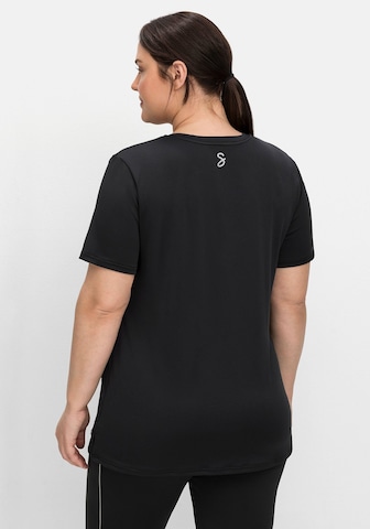 juoda SHEEGO Sportiniai marškinėliai