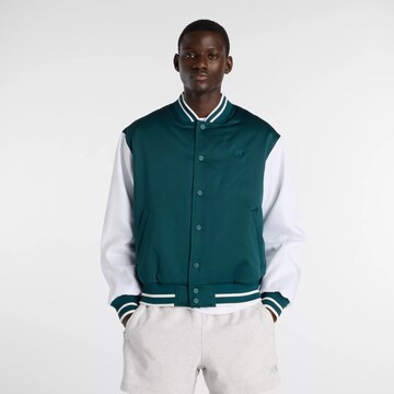 new balance Tussenjas 'Athletics Varsity' in Groen: voorkant