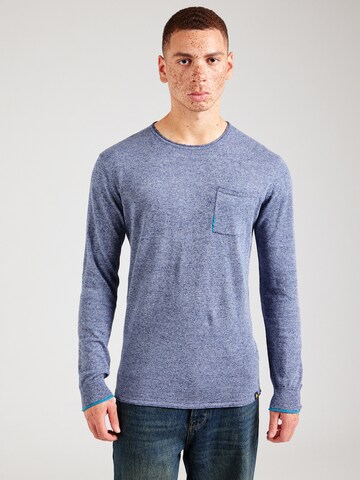 SCOTCH & SODA Свитер в Синий: спереди