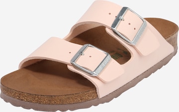 BIRKENSTOCK Чехли 'Arizona' в розово: отпред