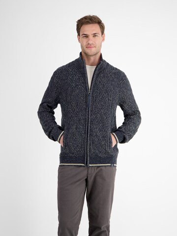 LERROS Gebreid vest in Blauw