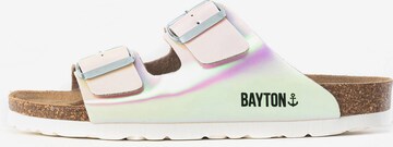 Bayton Pantoletter 'Atlas' i pink: forside