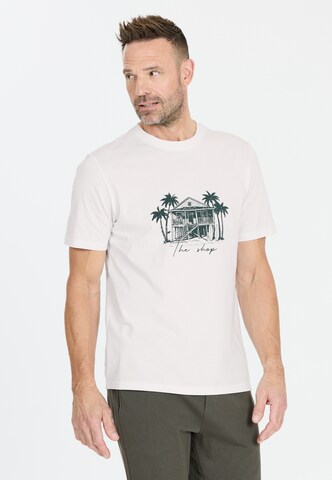 NOU Shirt 'Cahn' in White: front