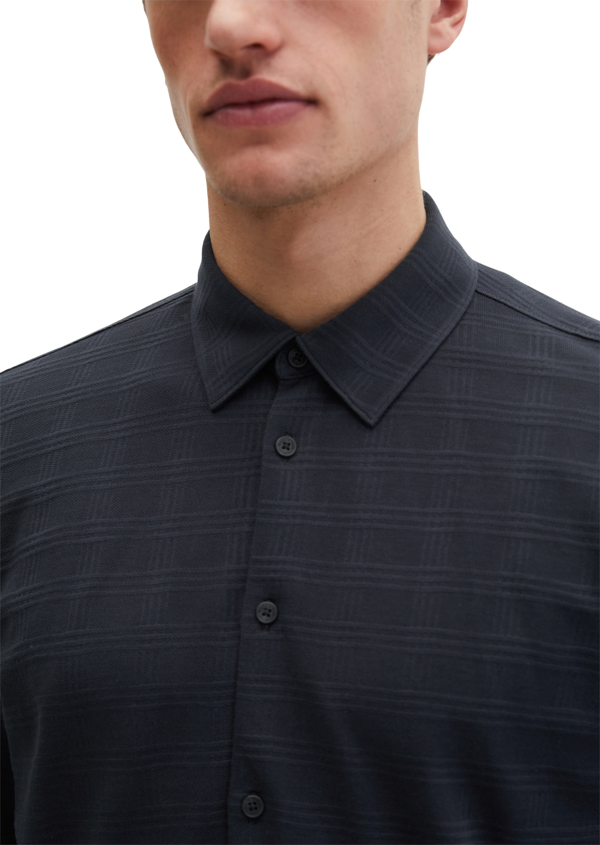 Marc O'Polo Regular fit Button Up Shirt in Blue