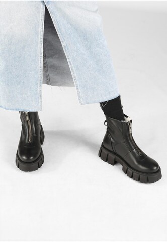 Bottines 'Escape' BUFFALO en noir : devant