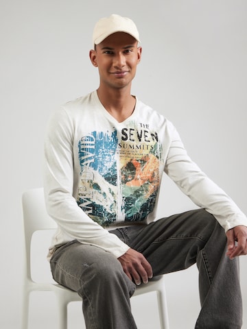 CAMP DAVID - Camiseta en gris