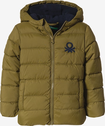 UNITED COLORS OF BENETTON - Chaqueta de invierno en verde: frente