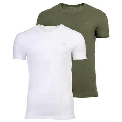 GANT Shirt in Olive / White, Item view