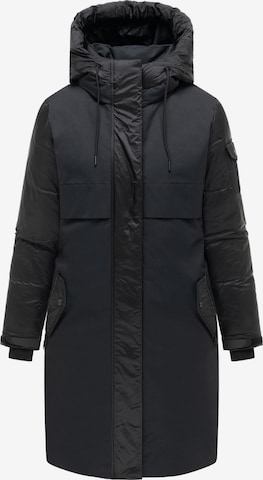 Cappotto invernale 'Peakstorm 14' di NAVAHOO in nero: frontale