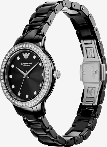 Emporio Armani Analog Watch in Black