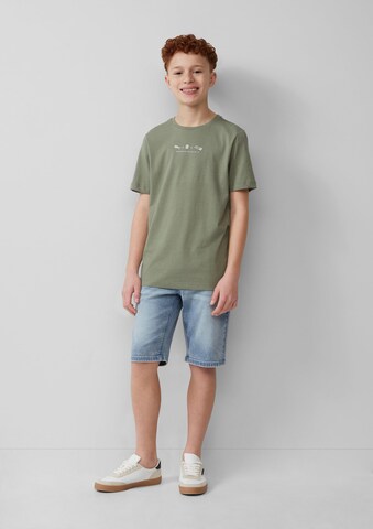T-Shirt s.Oliver en vert