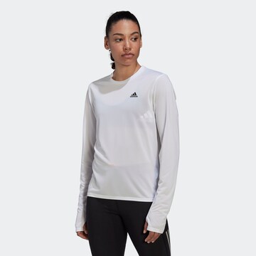 ADIDAS SPORTSWEAR Performance Shirt in White: front