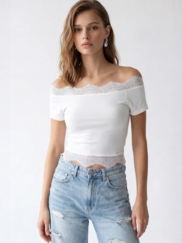 Top di MixRay in bianco: frontale