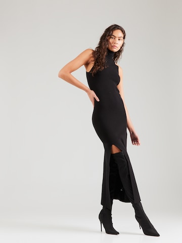 G-Star RAW Knitted dress in Black: front
