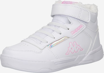 KAPPA Sneaker 'Mangan II Ice' i vit: framsida