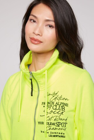 Soccx Sweatjacke in Gelb