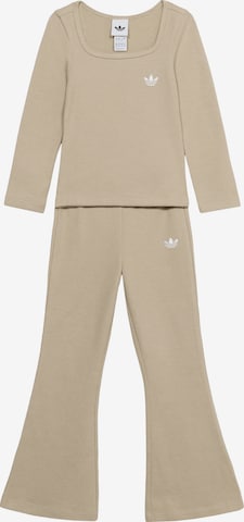 Set ADIDAS ORIGINALS en beige : devant