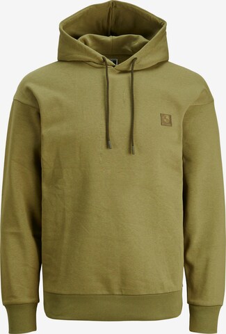 JACK & JONES Sweatshirt in Green: front