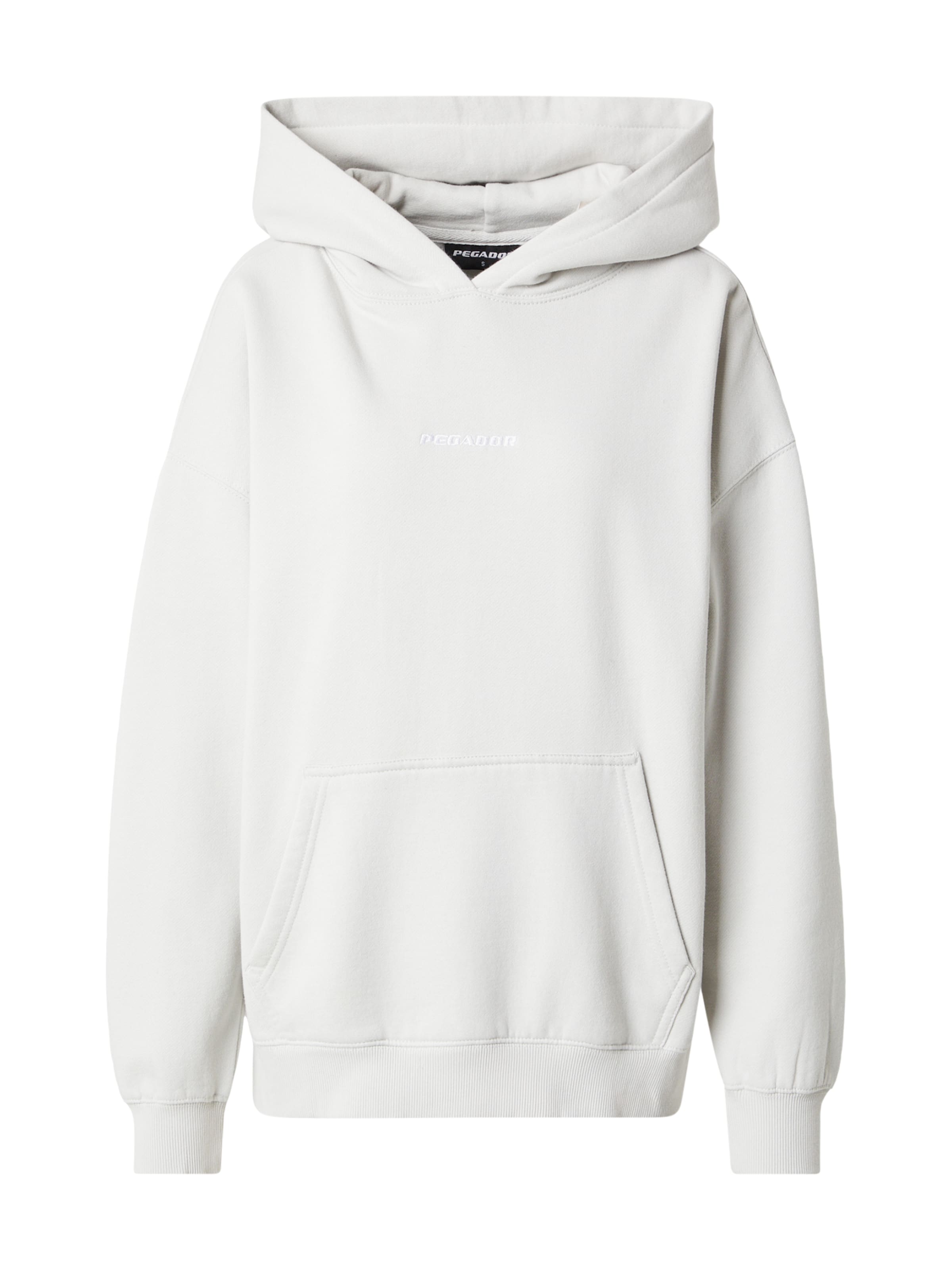 Bluză de molton 'CLARITA' de la Pegador pe gri: față