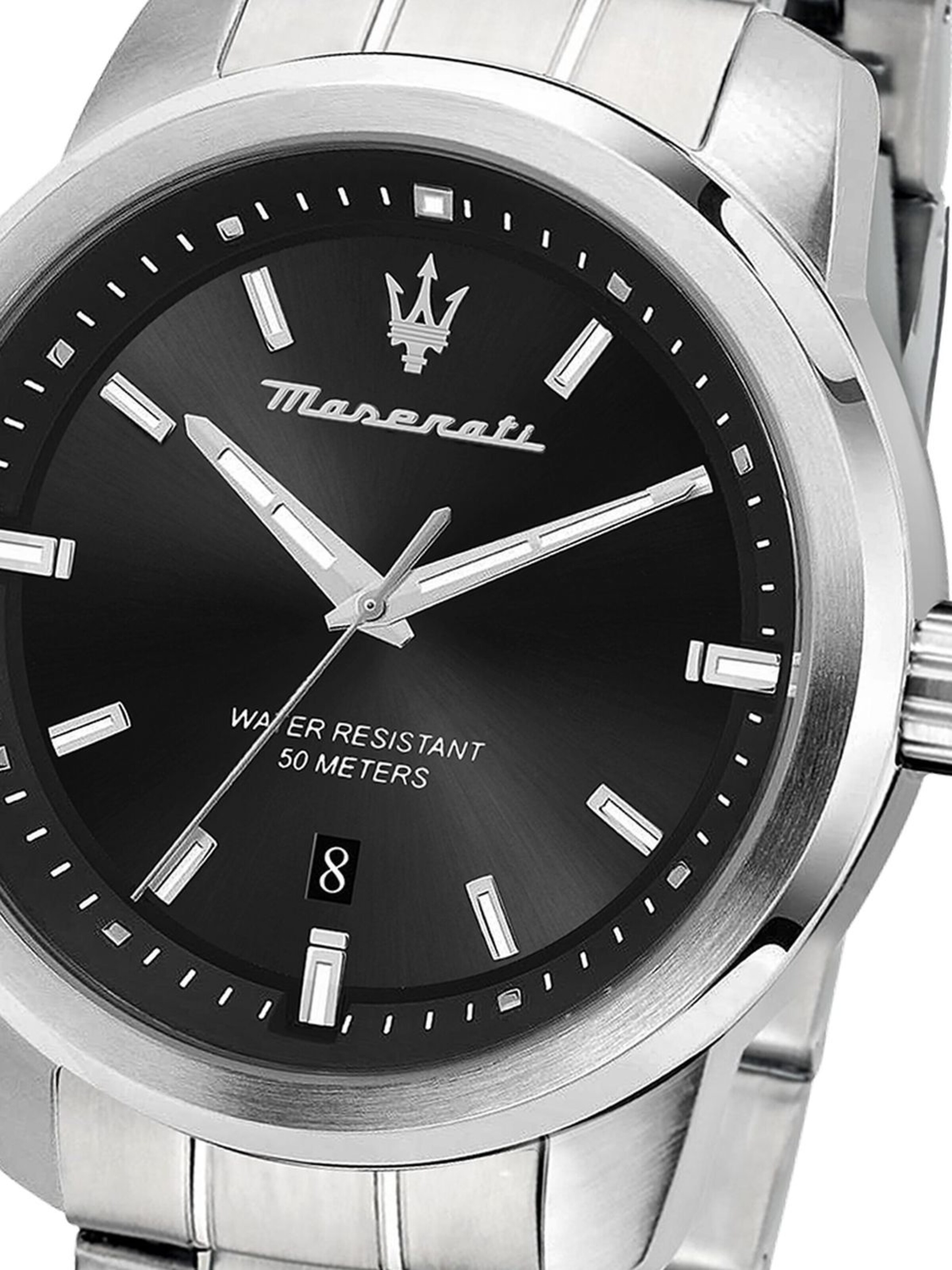 Maserati Analoog horloge in Zilver
