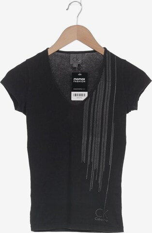 Calvin Klein T-Shirt XS in Schwarz: predná strana