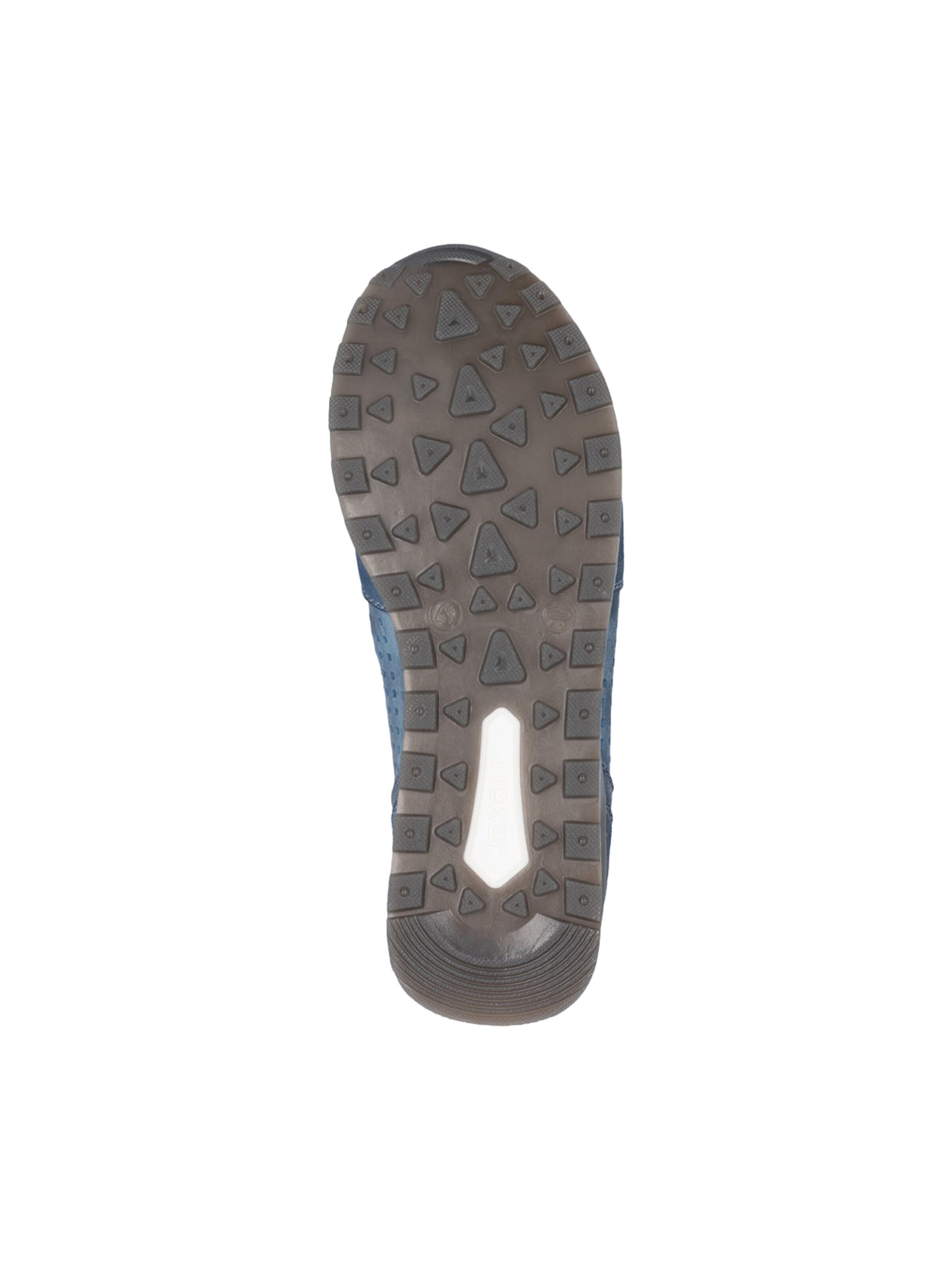 Rieker - Calzado deportivo con cordones 'Sneaker aus Sheepsuede-Leder' en azul