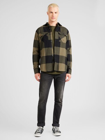 JACK & JONES Regular fit Skjorta 'JJEdarren' i grön