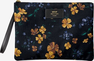 Wouf Clutch in Blue: front