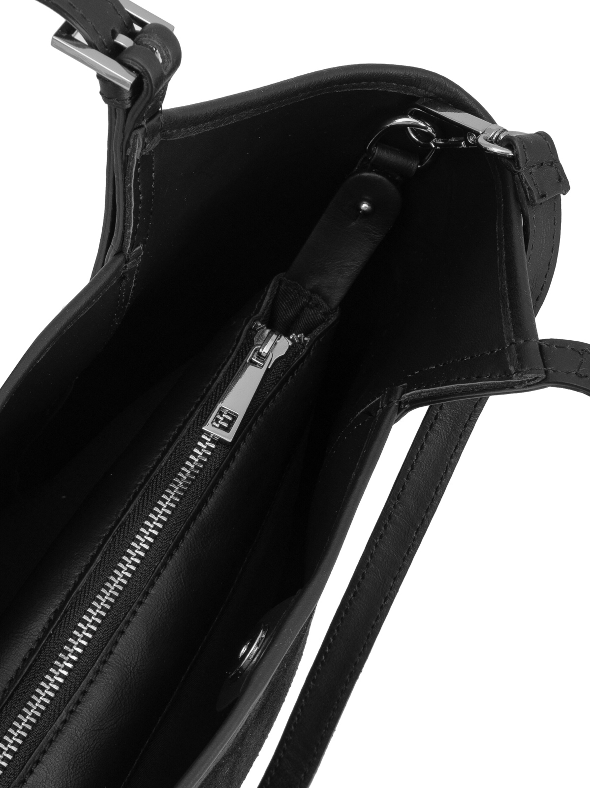 RYŁKO - Bolso de hombro en negro