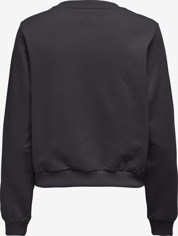 ONLY Sweatshirt 'BIANCA' in Grau