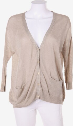 MANGO Sweater & Cardigan in S in Beige: front