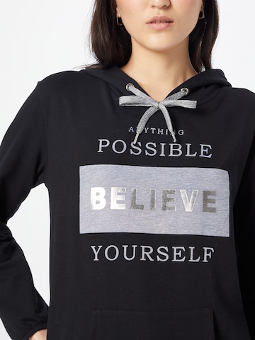 Key Largo - Sweatshirt 'POSSIBLE' em preto