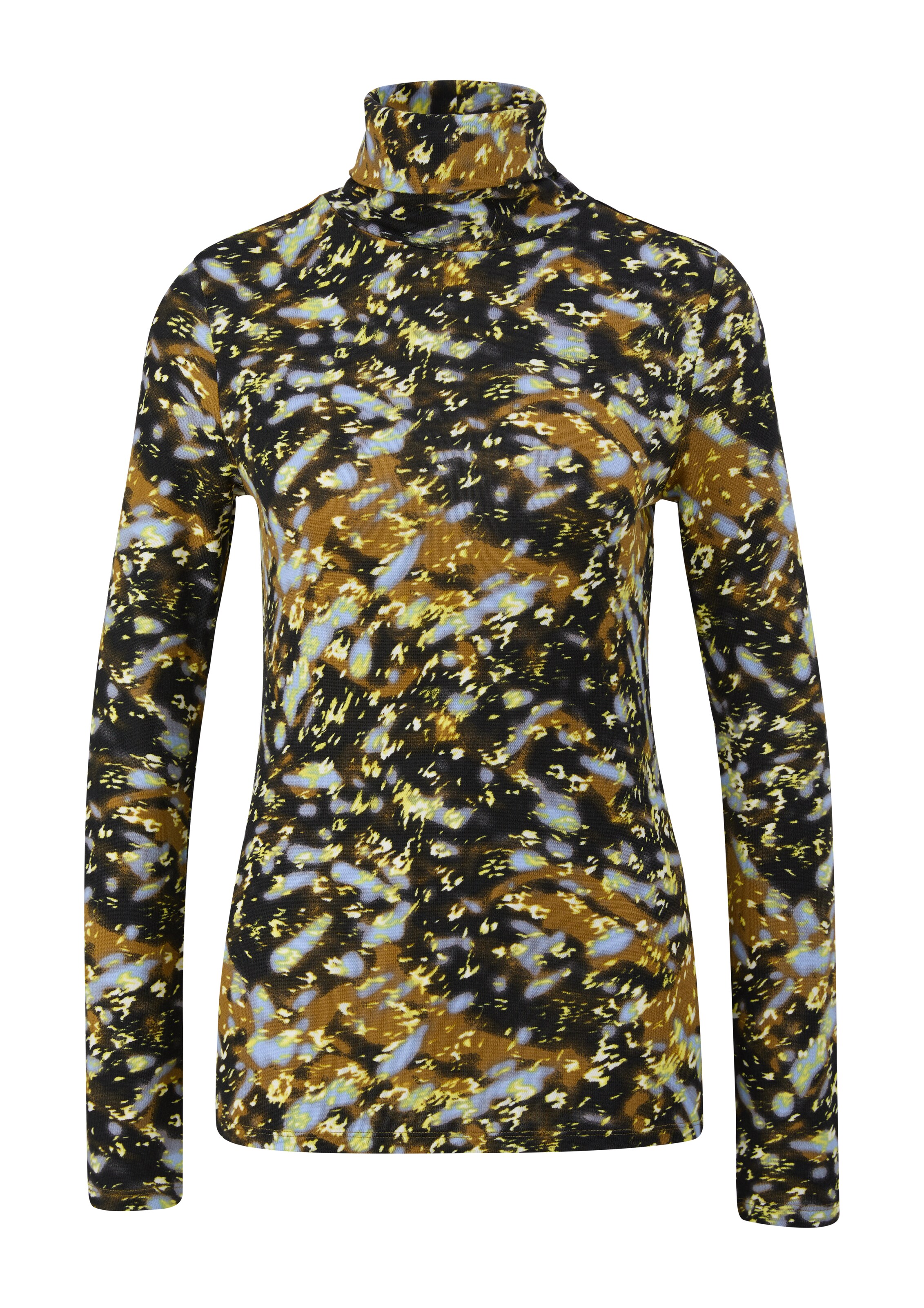 T-shirt QS en jaune : devant