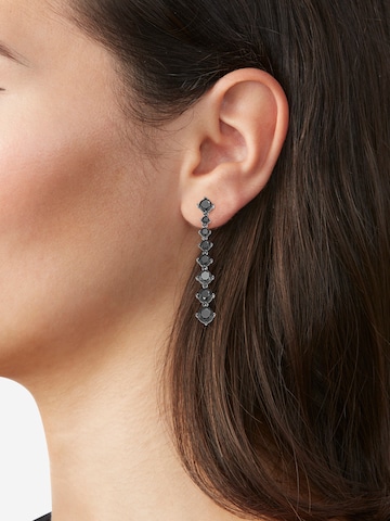 Giorgio Martello Milano - Pendientes en negro: frente