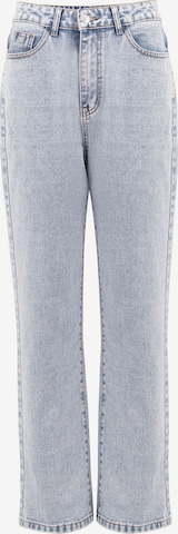 Squad the label Wide leg Jeans in Blauw: voorkant