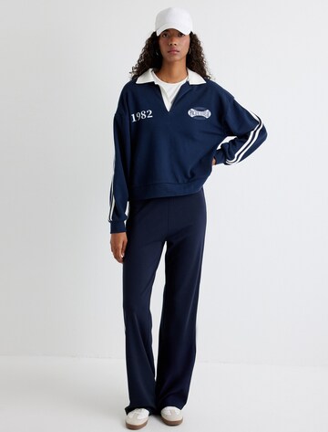 Koton Wide leg Broek in Blauw