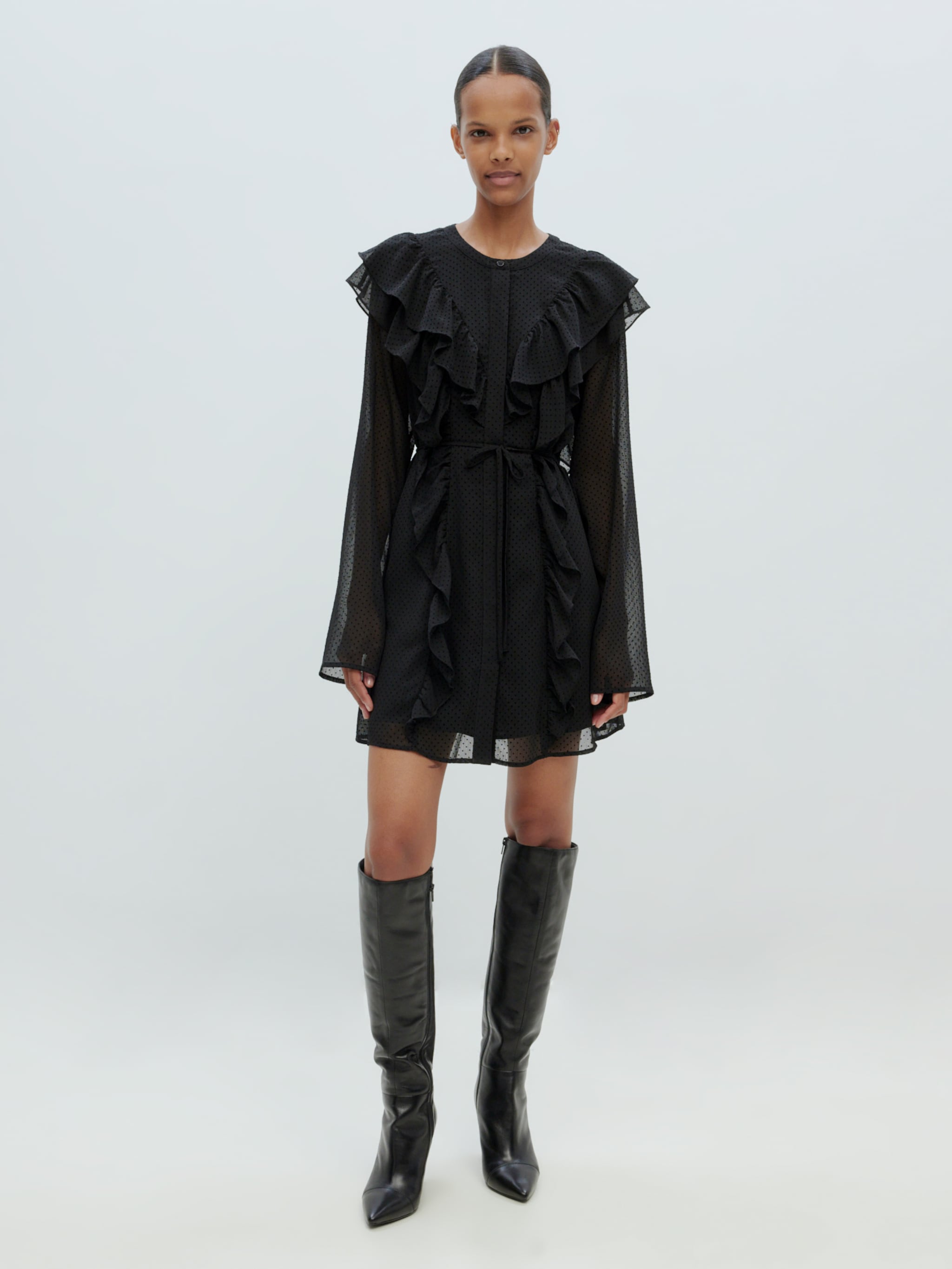 EDITED Produkte Kleid 'Kirsten' - schwarz