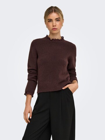 Pullover di ONLY in marrone: frontale