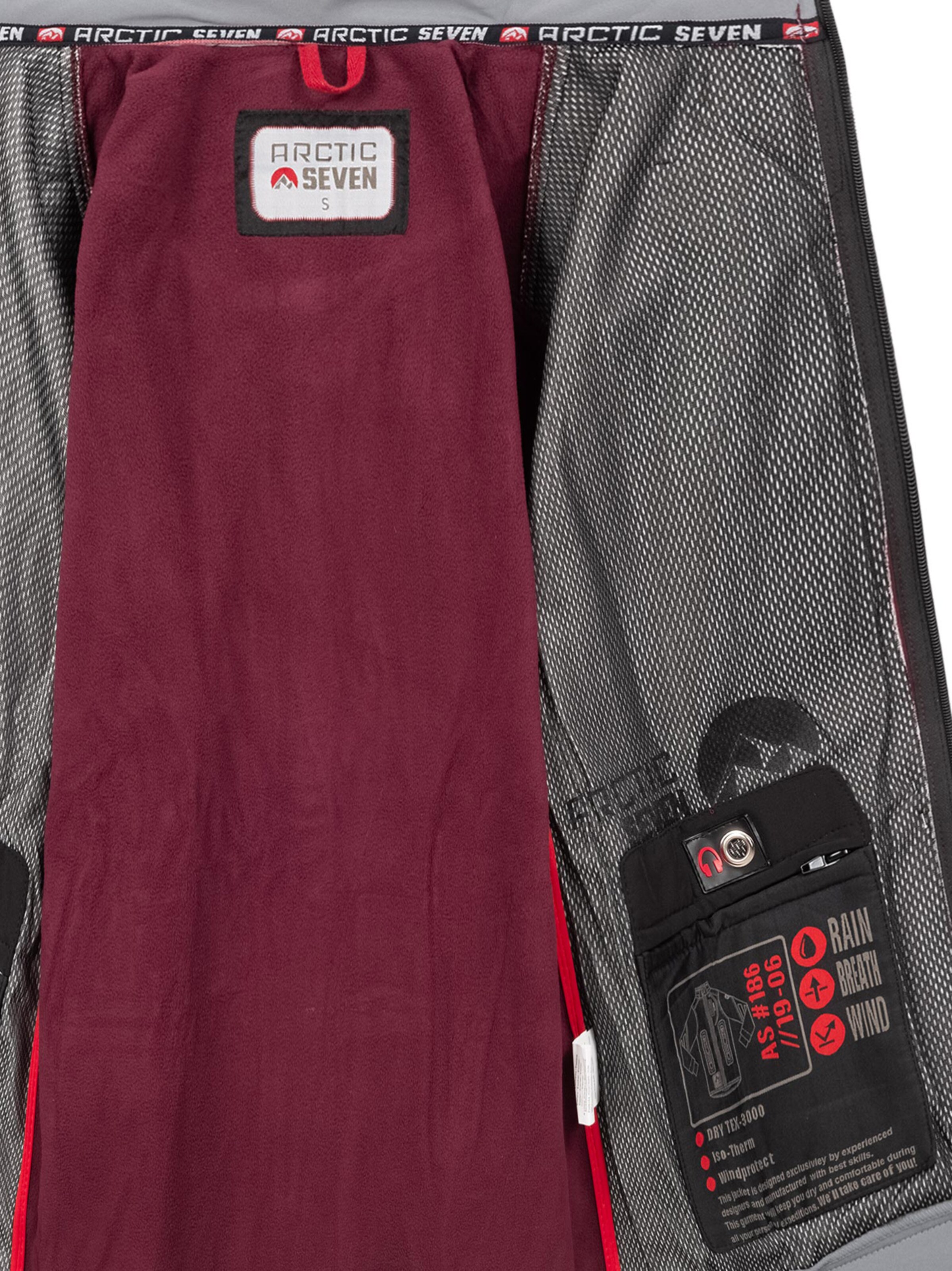 Arctic Seven Funktionsjacke in Rot