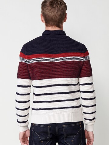 Pull-over KOROSHI en bleu