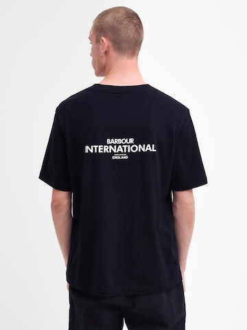 Barbour International Koszulka 'Simons' w kolorze czarny