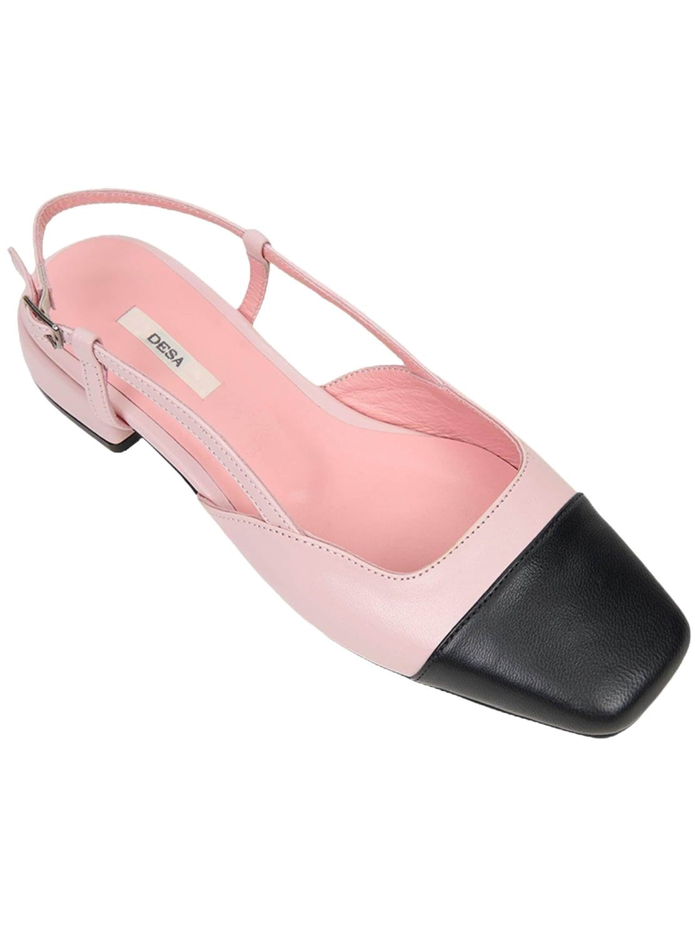 Desa Ballet Flats 'Ballerinas' in Pink: front